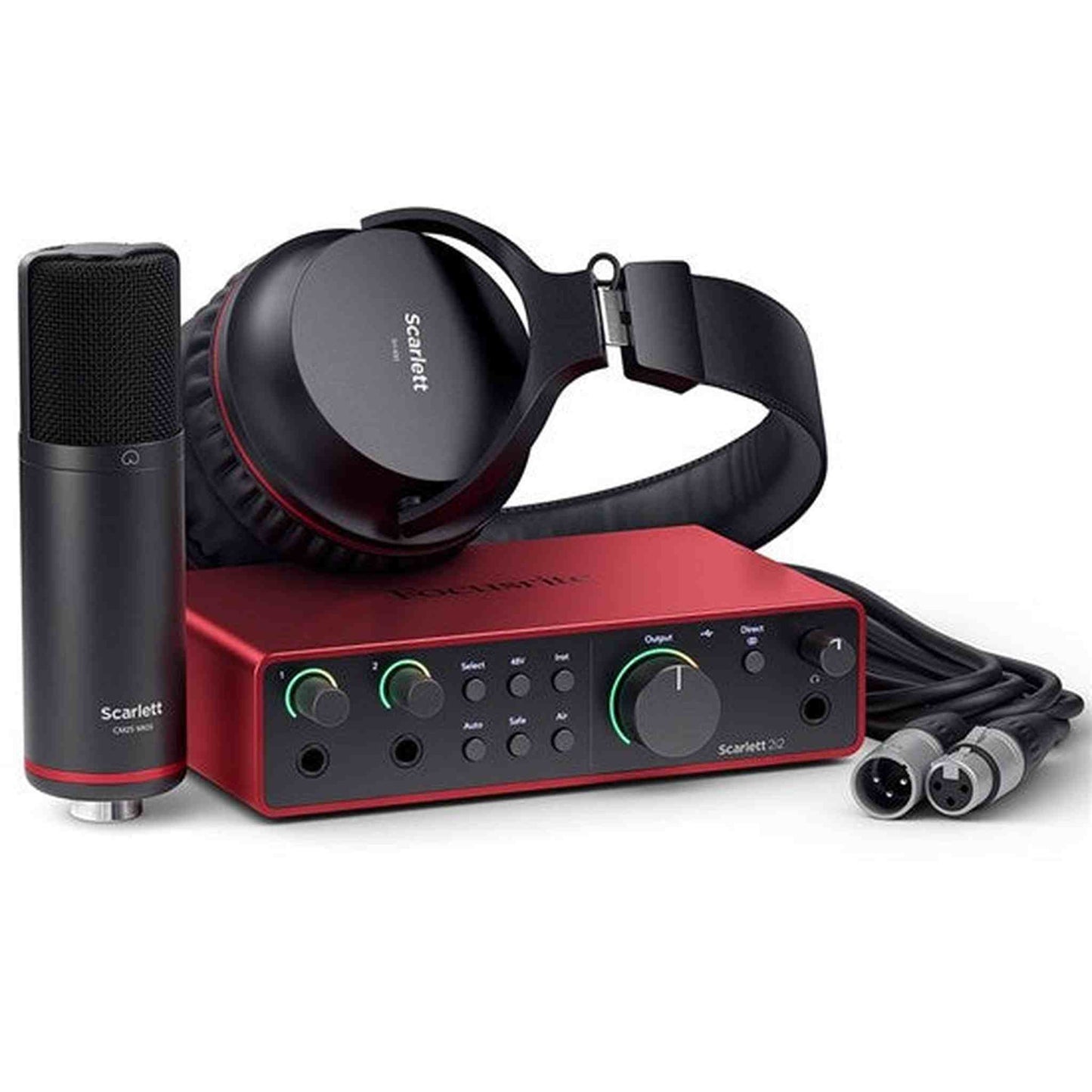 Focusrite Scarlett 2i2 Studio 4th Gen Recording Pack