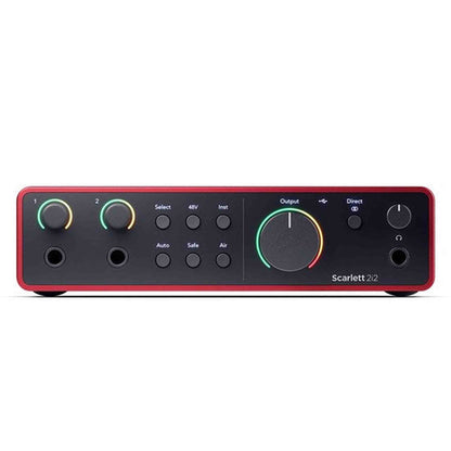 Focusrite Scarlett 2i2 Studio 4th Gen Recording Pack