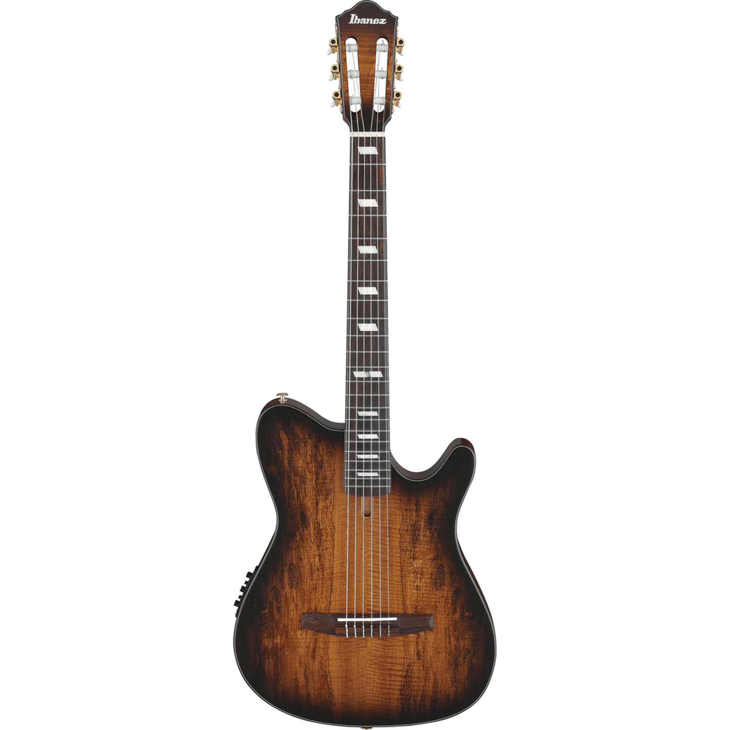 Ibanez FRH20SMN Nylon String Guitar - Tobacco Burst Low Gloss