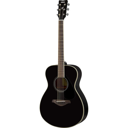 Yamaha FS820 Concert Acoustic Guitar - Black front