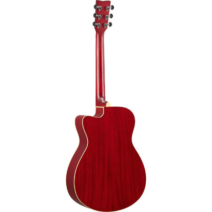 Yamaha FSC-TA-RR Transacoustic Acoustic Guitar - Ruby Red