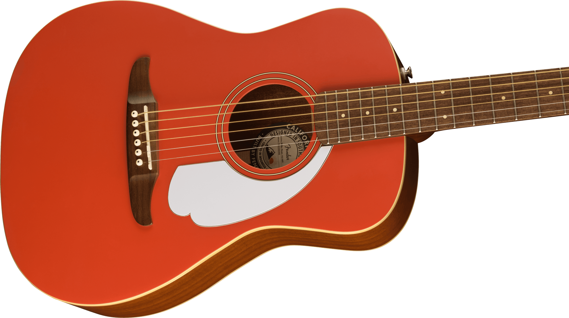 Fender - Malibu Player Acoustic Guitar - Fiesta Red from Joondalup Music Centre 3