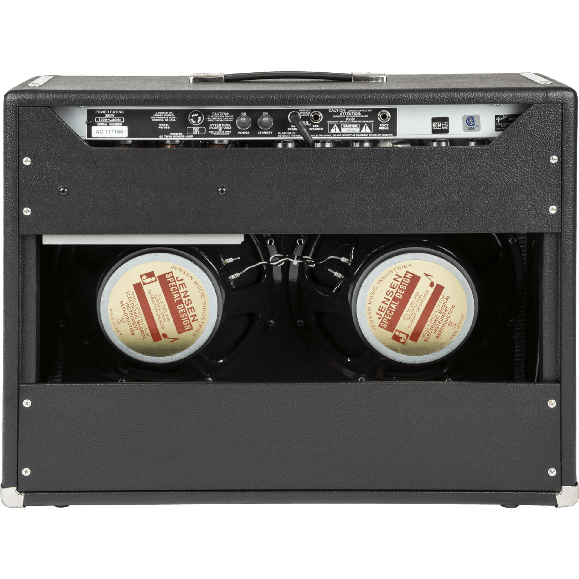 Fender '65 Twin Reverb Guitar Amplifier from Joondalup Music Centre 4