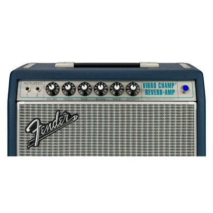 Fender 68 Custom Vibro Champ Reverb Ltd Edition - Navy Blue from Joondalup Music Centre 5