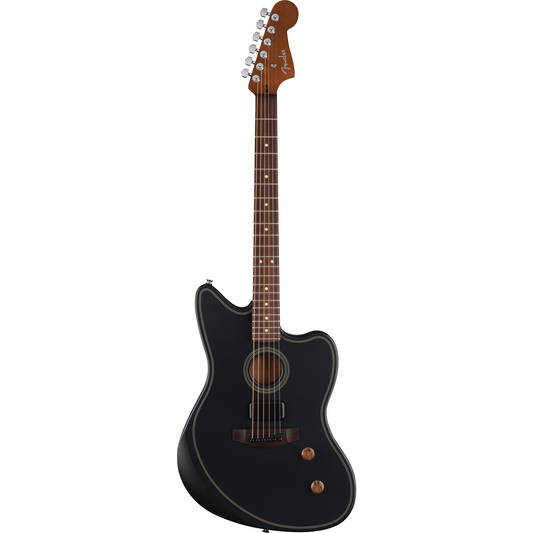 Fender Acoustasonic Standard Jazzmaster Acoustic Guitar - Black from Joondalup Music Centre