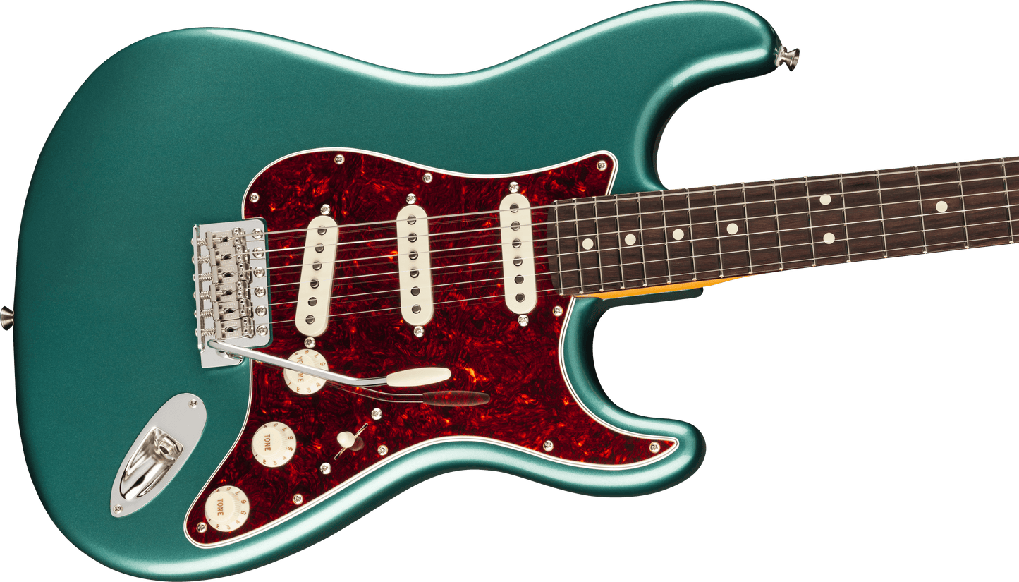 Fender American Professional Classic Stratocaster - Faded Sherwood Green Metallic 4