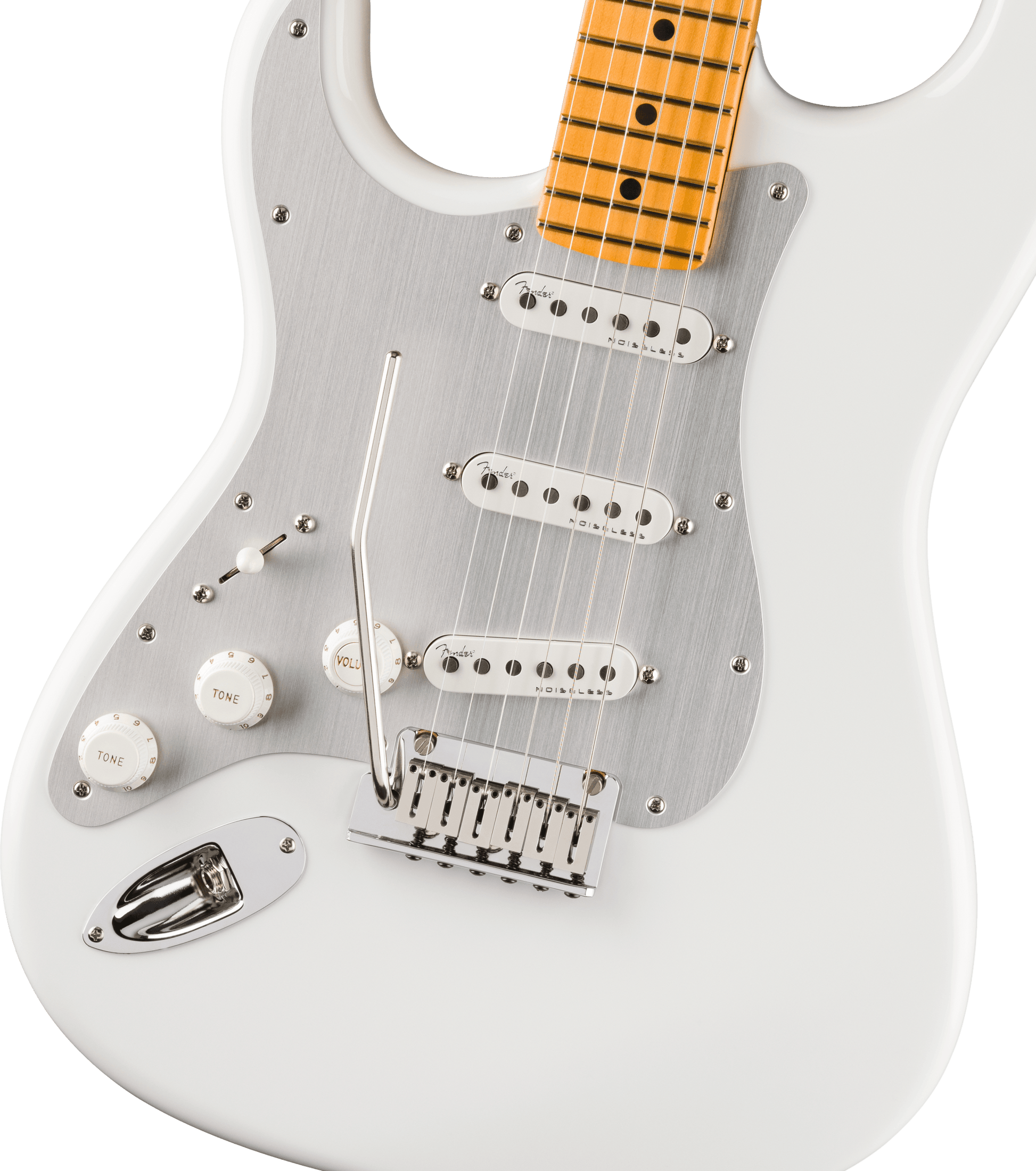 Fender American Ultra II Stratocaster® Left-Hand - Avalanche White from Joondalup Music Centre 3