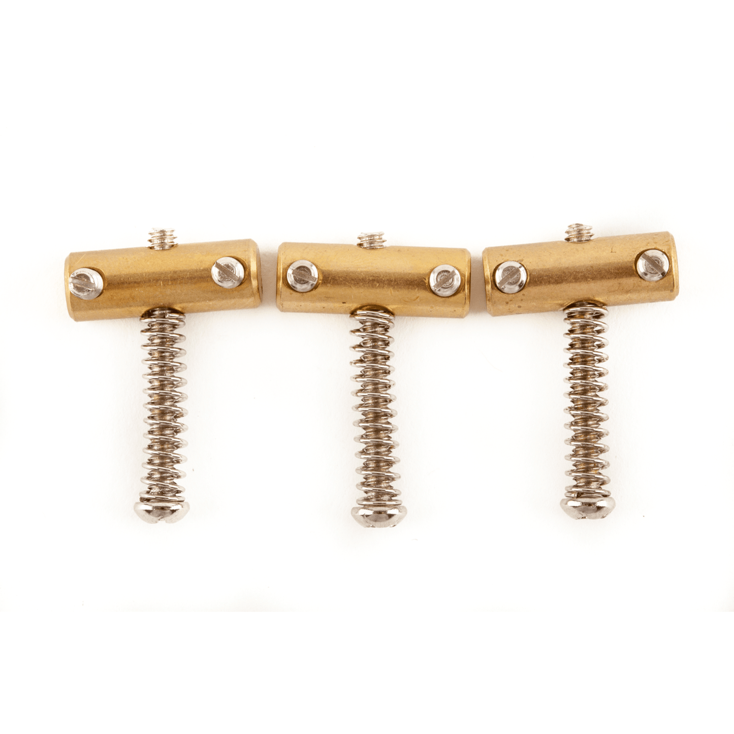 Fender American Vintage Telecaster Compensated Bridge Saddles - Brass from Joondalup Music Centre 