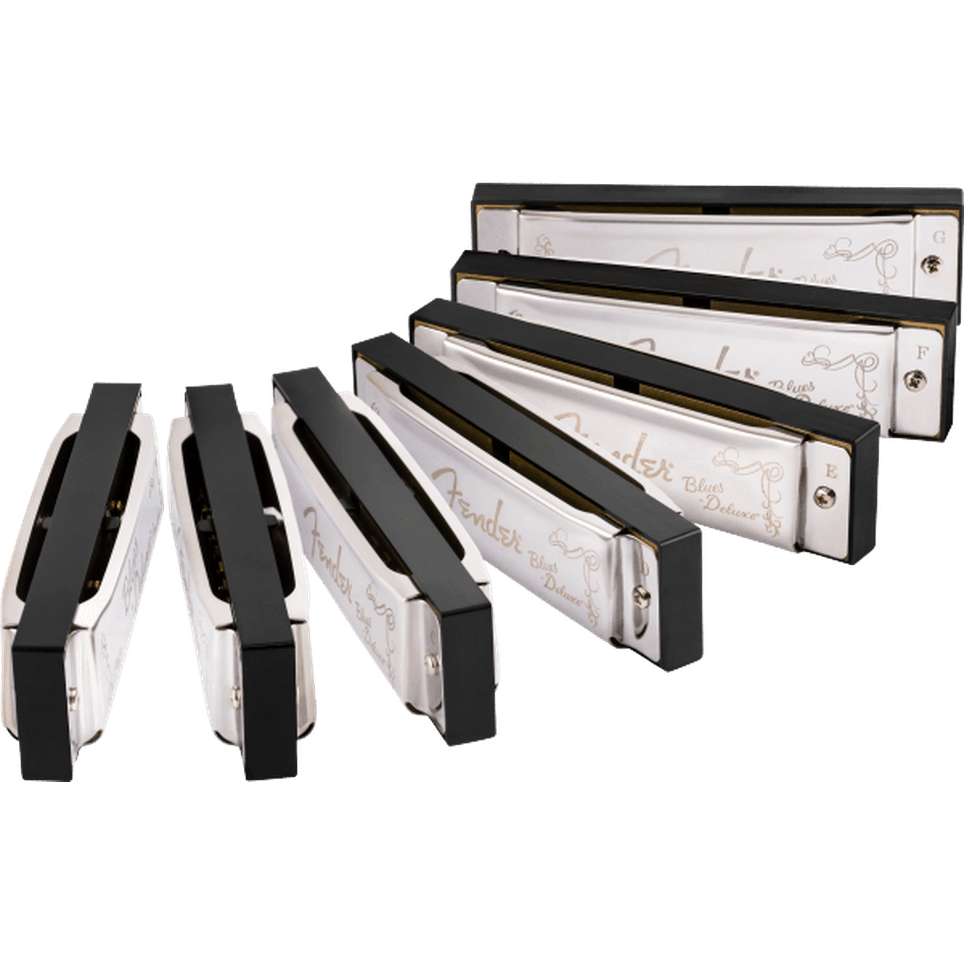 Fender Blues Deluxe Harmonica - Pack Of 7 from Joondalup Music Centre 4