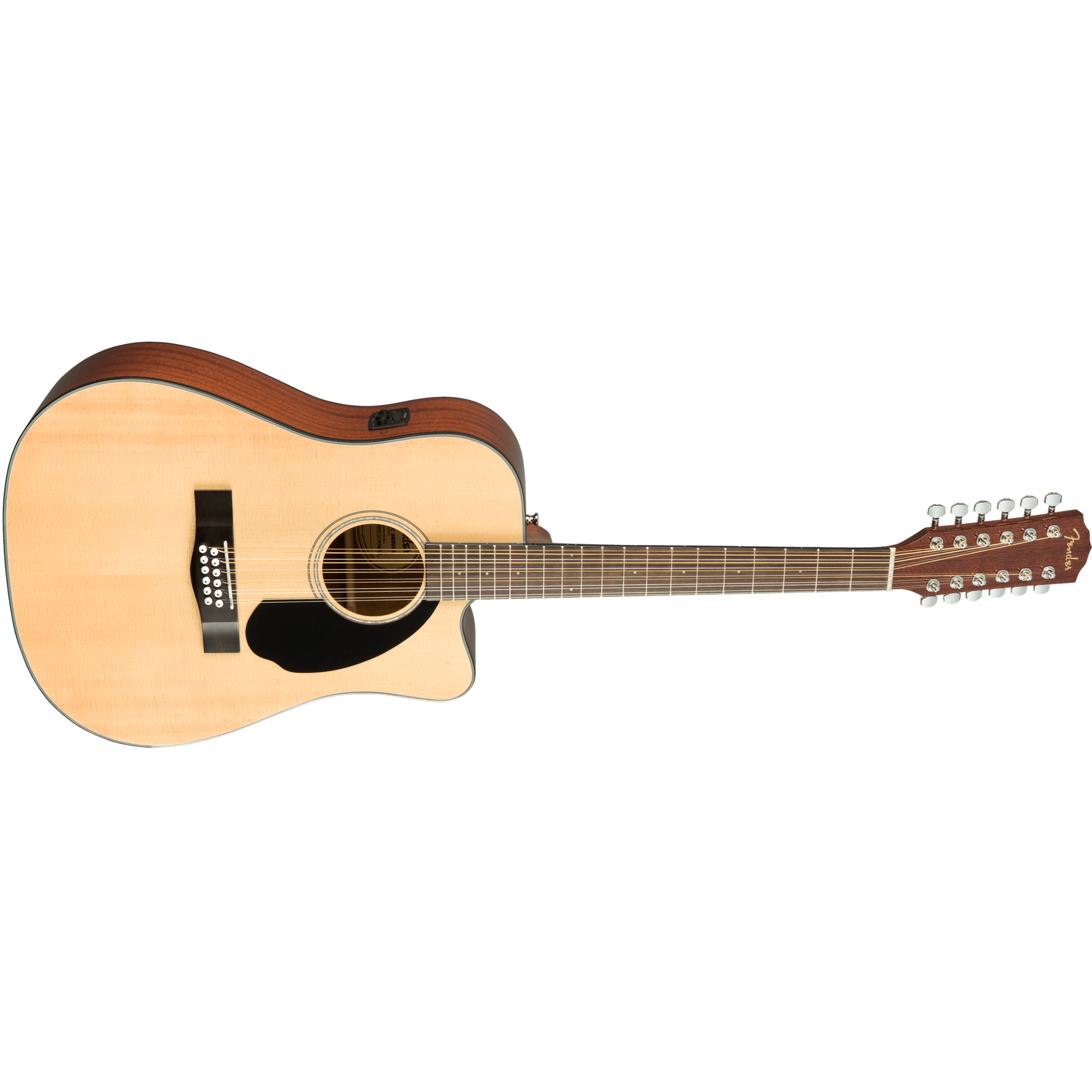 Fender CD-60SCE Dreadnought 12-string Acoustic Guitar - Natural from Joondalup Music Centre 5