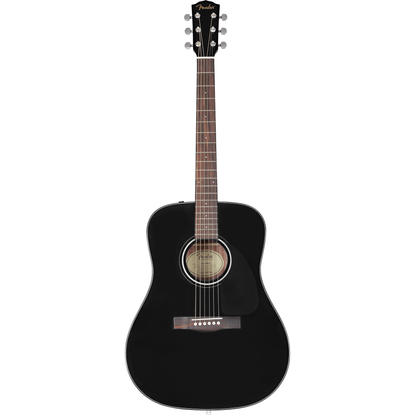 Fender CD-60 Dreadnaught V3 Acoustic Guitar - Black