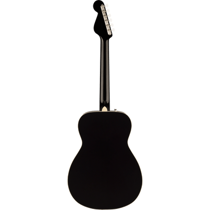 Fender California Vintage Malibu Acoustic Guitar w/Case - Black from Joondalup Music Centre 2