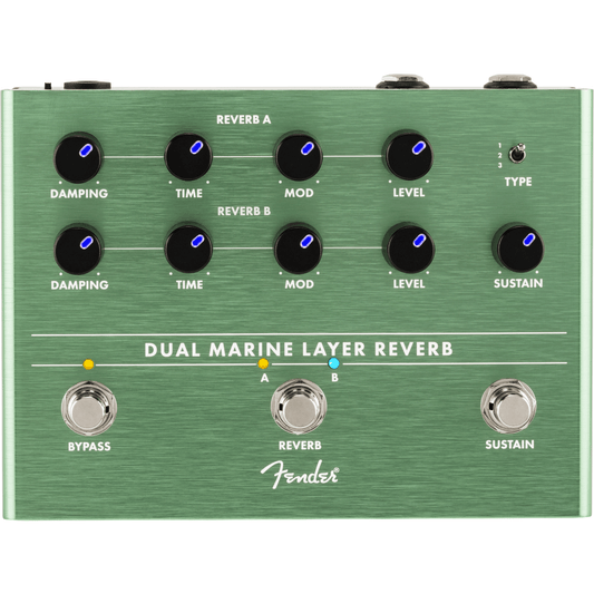 Fender Dual Marine Layer Reverb Effects Pedal from Joondalup Music Centre