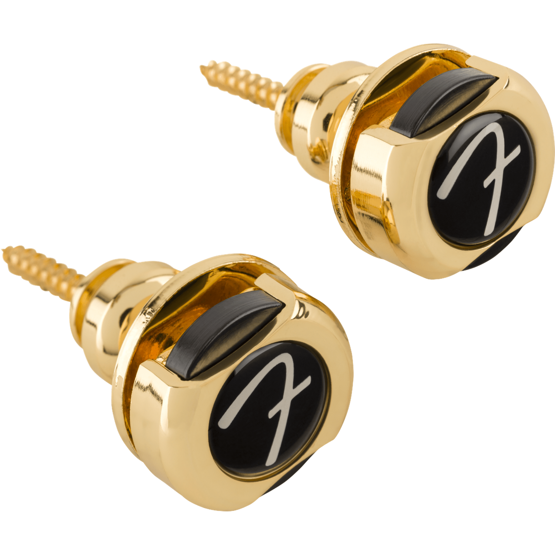 Fender "F Locks"  Infinity Guitar Strap Locks Gold from Joondalup Music Centre