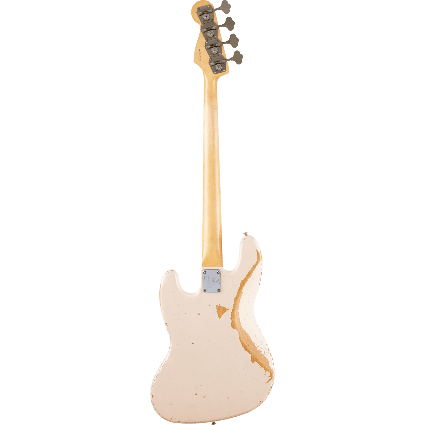Fender Flea Jazz Bass - Roadworn - Shell Pink from Joondalup Music Centre 2