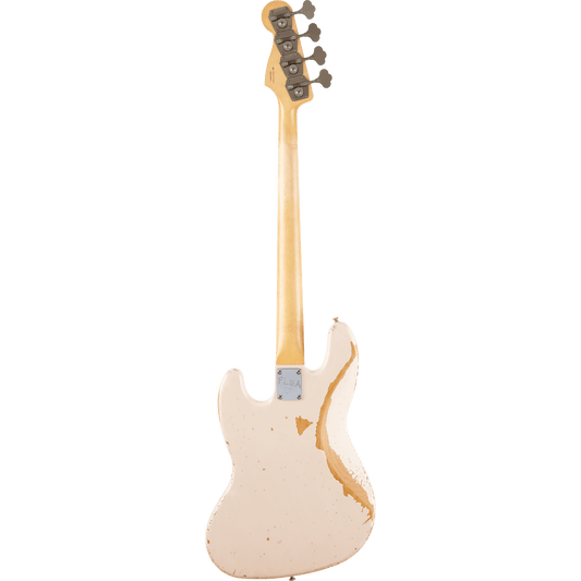 Fender Flea Jazz Bass - Roadworn - Shell Pink from Joondalup Music Centre 2