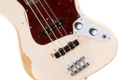 Fender Flea Jazz Bass - Roadworn - Shell Pink from Joondalup Music Centre 3
