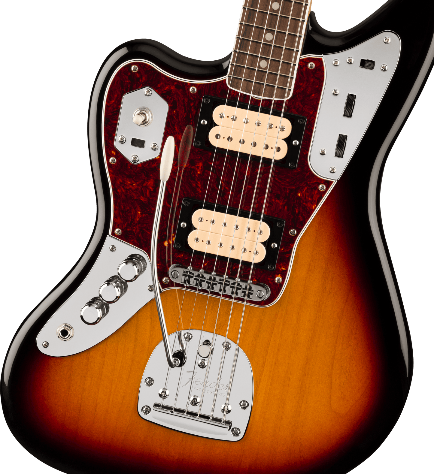 Fender Kurt Cobain Jaguar Left-Handed - 3-Color Sunburst body