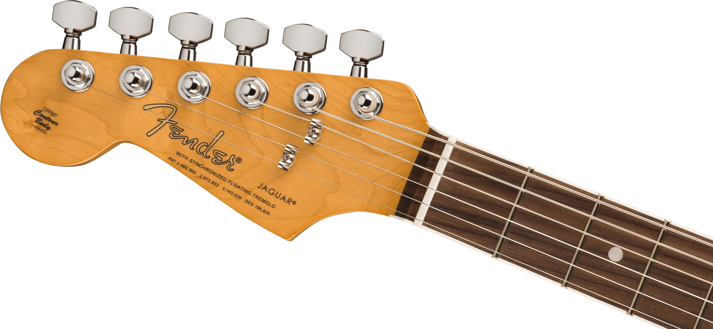 Fender Kurt Cobain Jaguar Left-Handed - 3-Color Sunburst neck