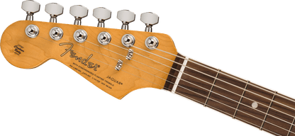Fender Kurt Cobain Jaguar Left-Handed - 3-Color Sunburst neck