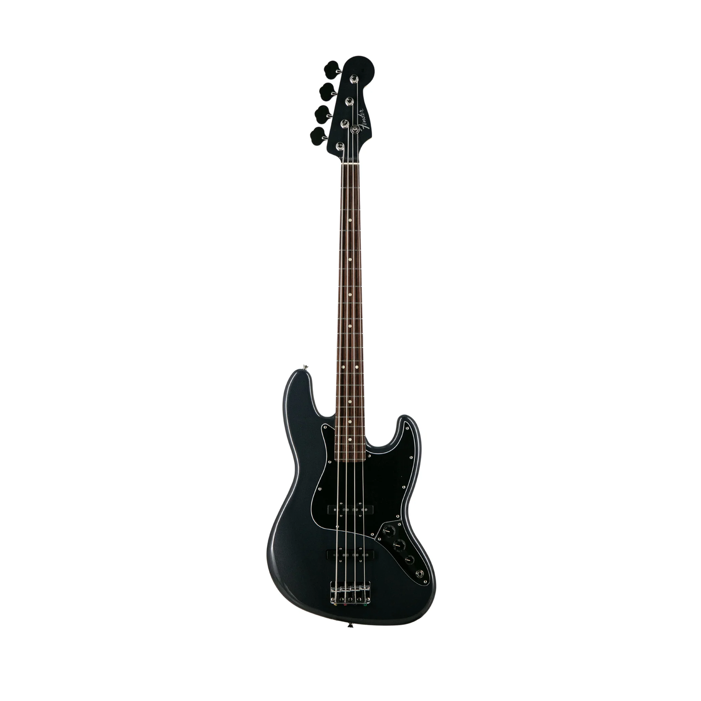 Fender Limited Edition Made in Japan Hybrid II Jazz Bass - Charcoal Frost Metallic from Joondalup Music Centre