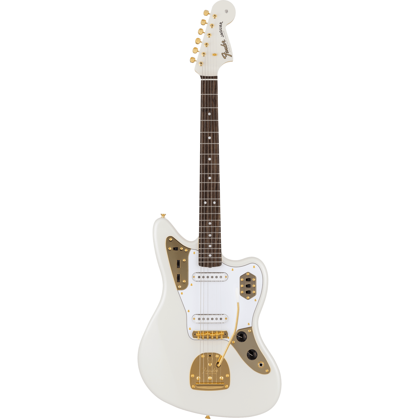 Fender Made in Japan Traditional 2025 Collection 60s Jaguar - White Pearl from Joondalup Music Centre
