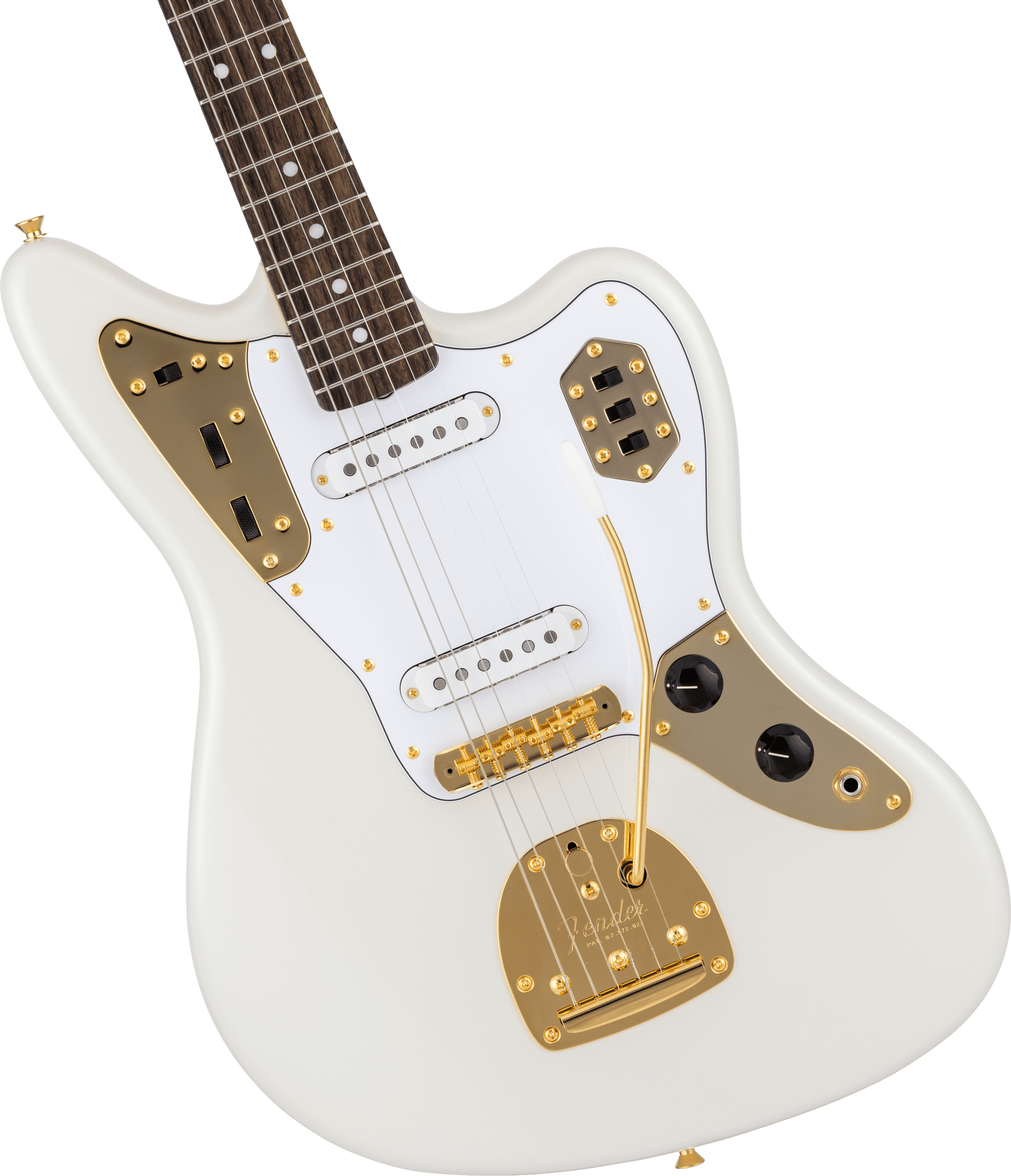 Fender Made in Japan Traditional 2025 Collection 60s Jaguar - White Pearl from Joondalup Music Centre 3