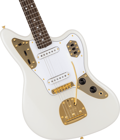 Fender Made in Japan Traditional 2025 Collection 60s Jaguar - White Pearl from Joondalup Music Centre 3