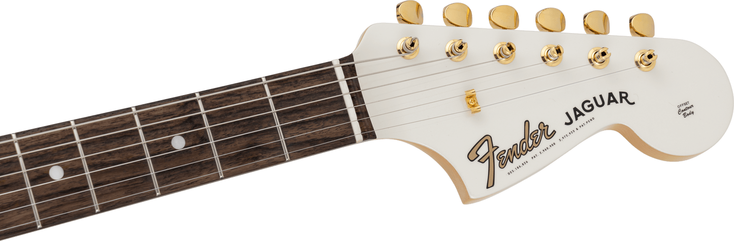 Fender Made in Japan Traditional 2025 Collection 60s Jaguar - White Pearl from Joondalup Music Centre 6