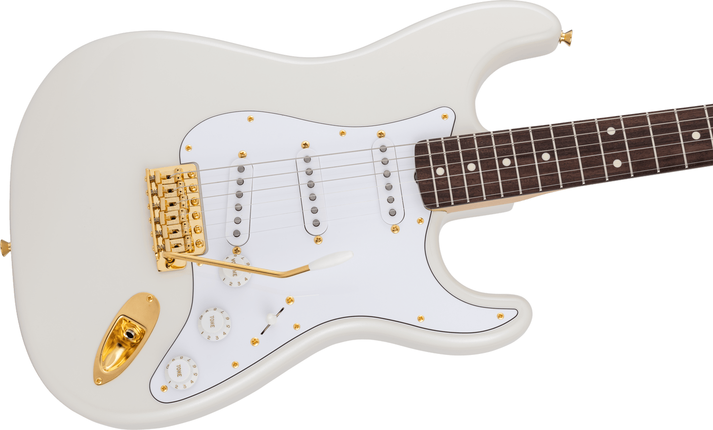 Fender Made in Japan Traditional 2025 Collection 60s Stratocaster - White Pearl from Joondalup Music Centre 4