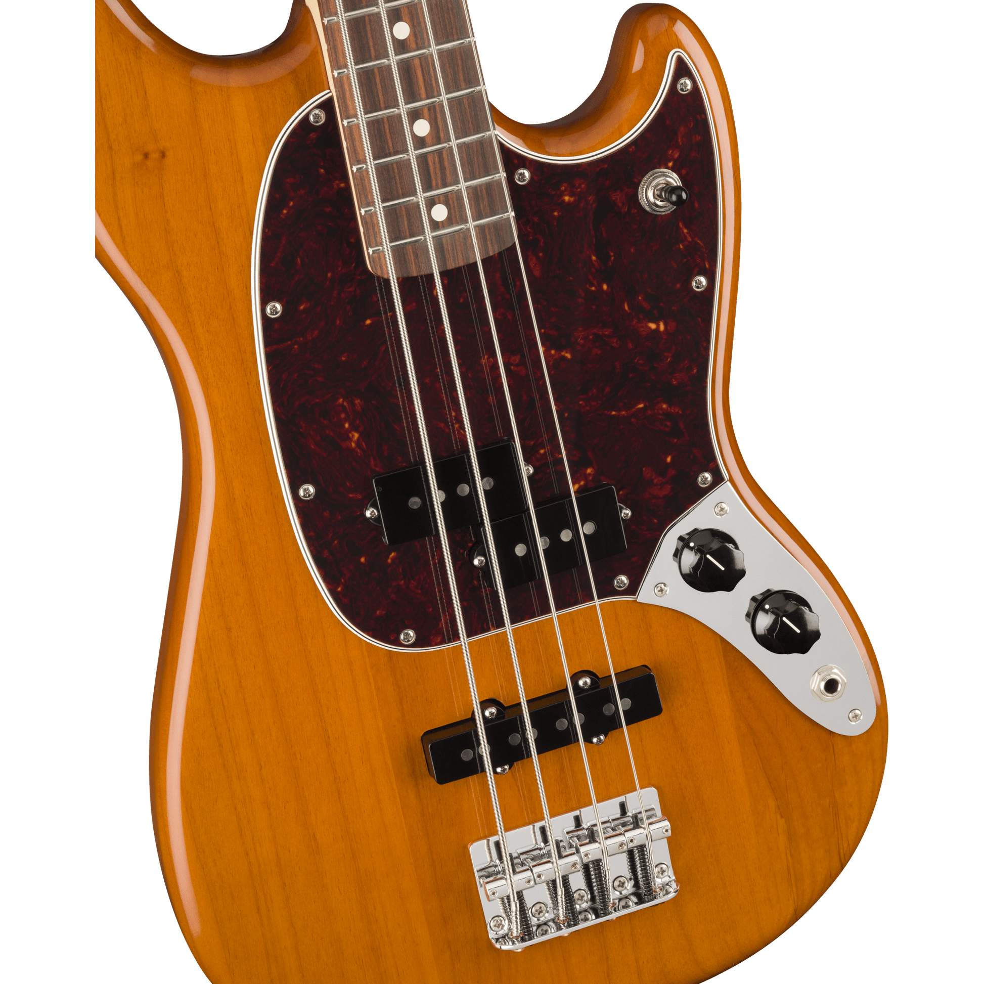 Fender Player Mustang PJ Bass Aged Natural from Joondalup Music Centre 2
