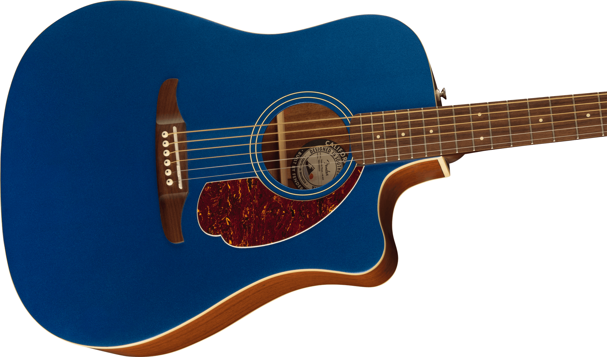 Fender Redondo Player Acoustic Guitar - Lake Placid Blue from Joondalup Music Centre 3