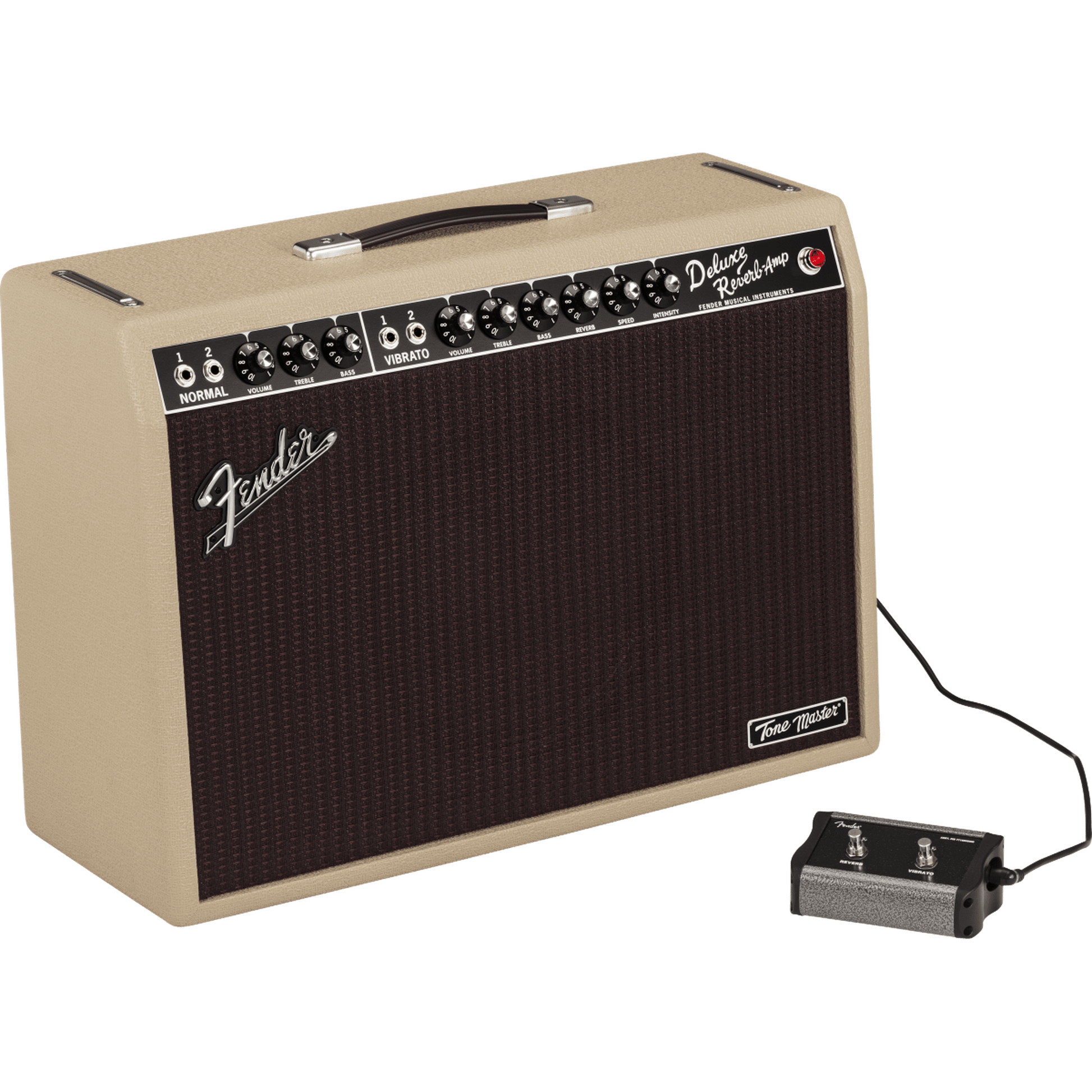 Fender Tone Master Deluxe Reverb Guitar Amplifier - Blonde from Joondalup Music Centre 4