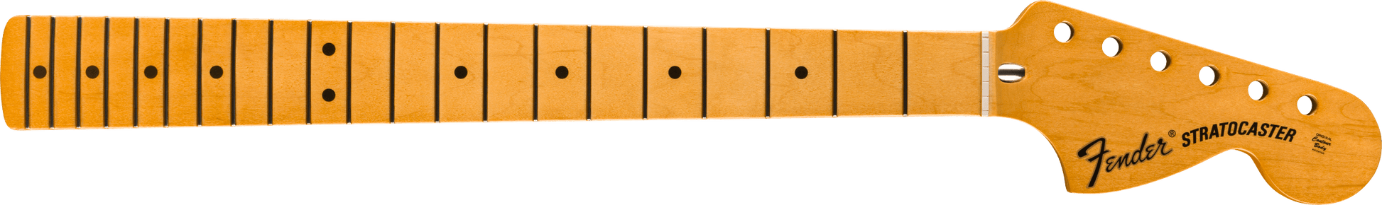 Fender Vintera II 70’s Stratocaster Neck - 21 Vintage Tall Frets - Maple - U Shape from Joondalup Music Centre 