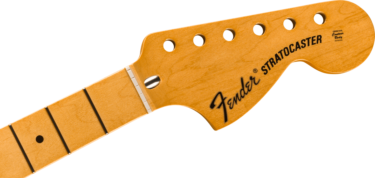 Fender Vintera II 70’s Stratocaster Neck - 21 Vintage Tall Frets - Maple - U Shape from Joondalup Music Centre 3