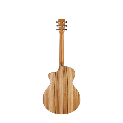 Fenech Vintage Grand Auditorium CW Solid Acoustic Guitar - Camphor back