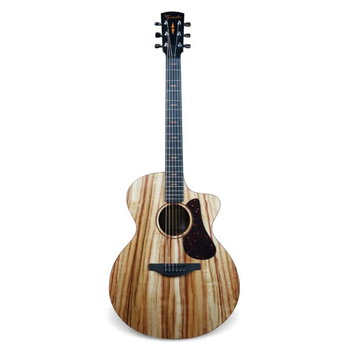 Fenech VTH Grand Auditorium Cutaway Solid Acoustic Guitar - Camphor