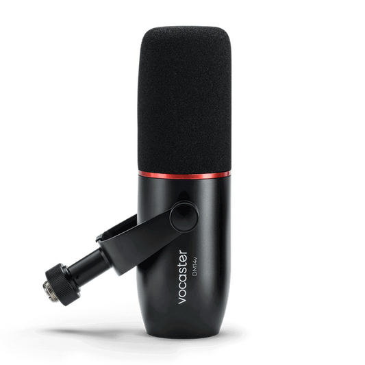 Focusrite Vocaster DM14v Dynamic Cardioid Studio Quality Podcast Microphone from Joondalup Music Centre