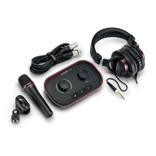 Focusrite Vocaster One Studio Essential Podcasting Kit from Joondalup Music Centre