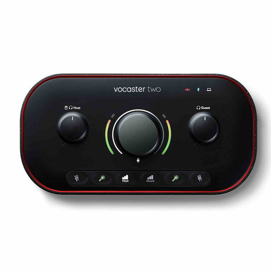 Focusrite Vocaster Two Podcast Interface from Joondalup Music Centre
