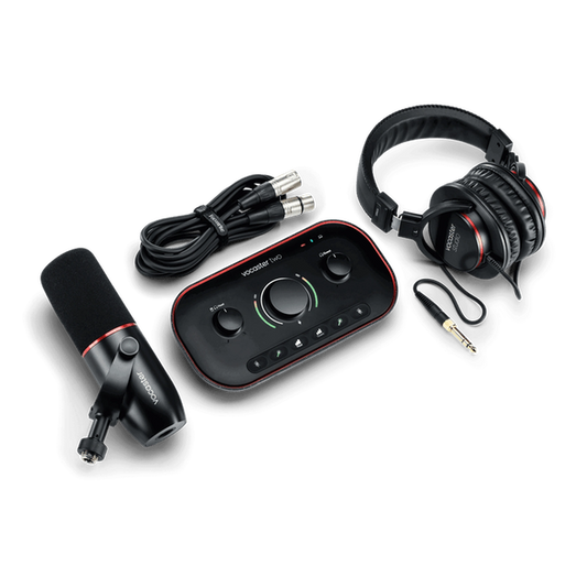 Focusrite Vocaster Two Studio Podcasting Pack from Joondalup Music Centre