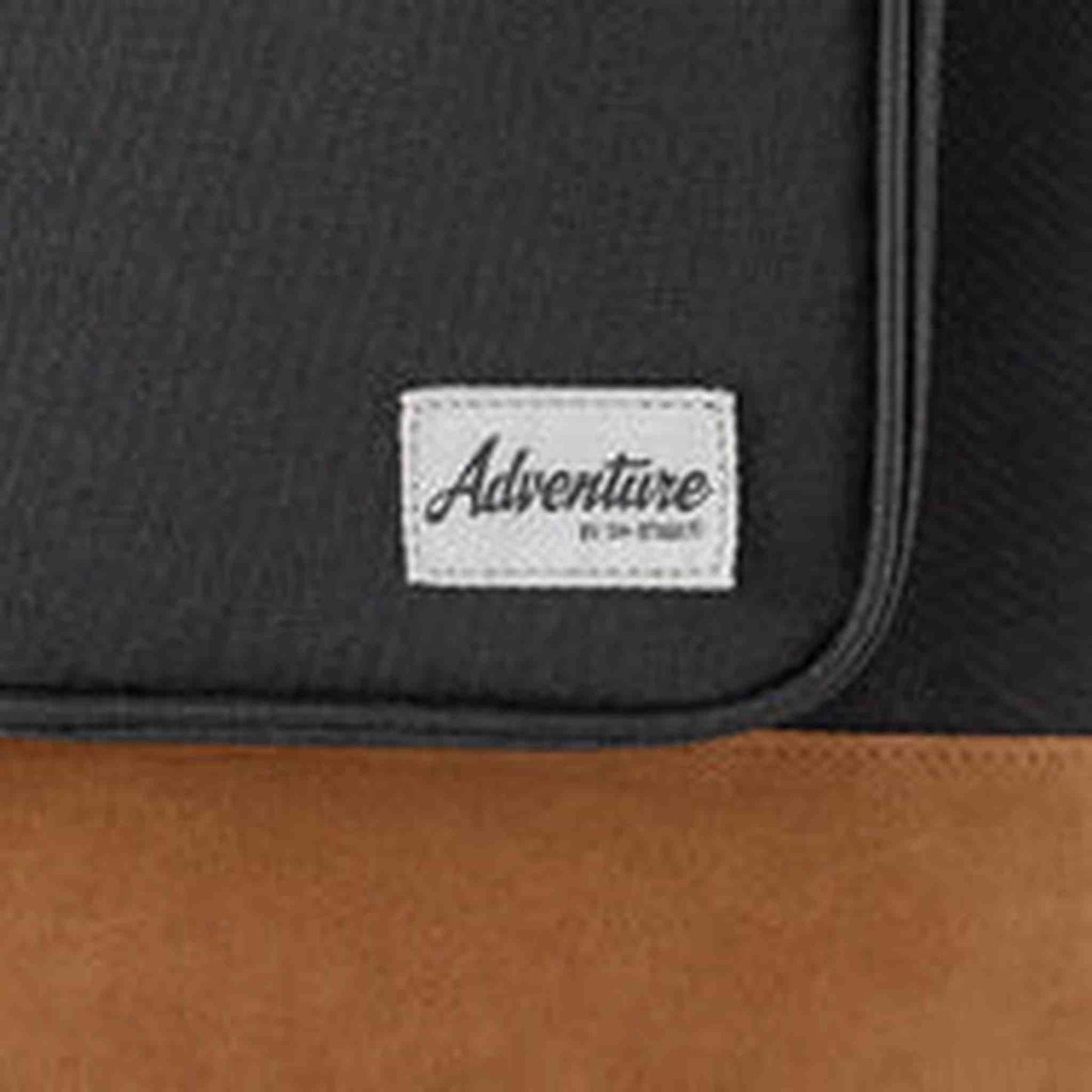 On Stage Adventure Series Acoustic Guitar Gig Bag in Black/Brown
