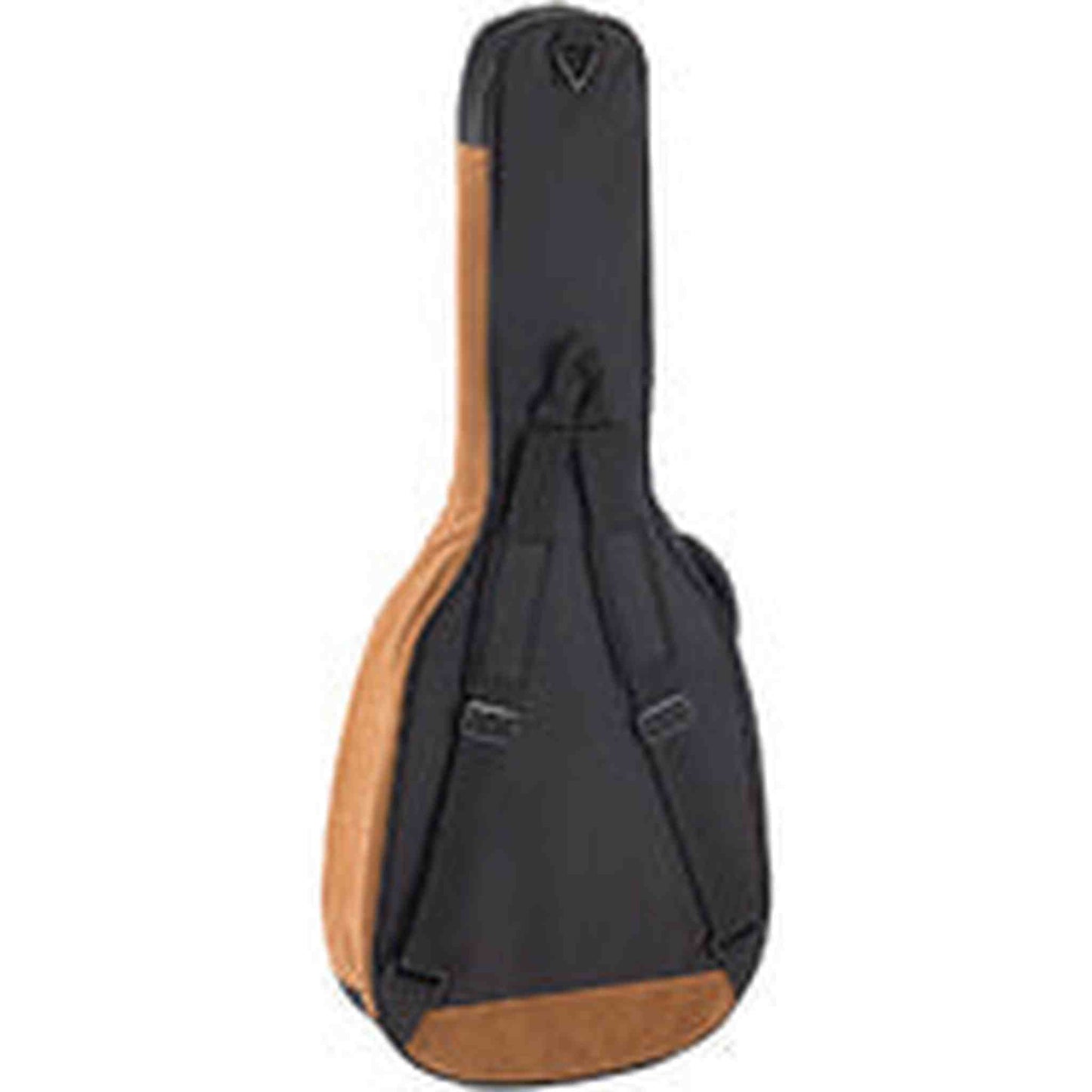 On Stage Adventure Series Acoustic Guitar Gig Bag in Black/Brown