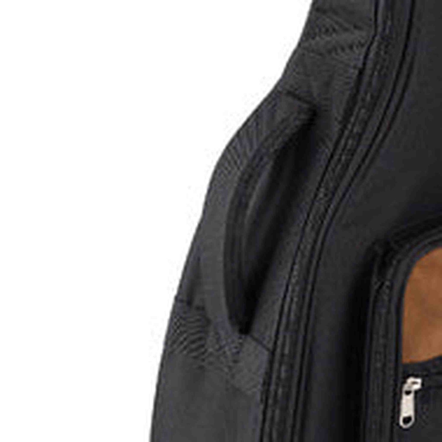 On Stage Adventure Series Acoustic Guitar Gig Bag in Black/Brown