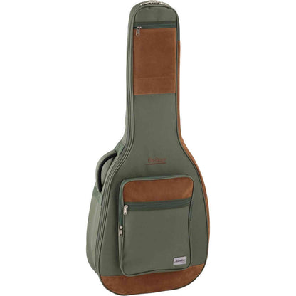 On Stage Adventure Series Acoustic Guitar Gig Bag - Green/Brown