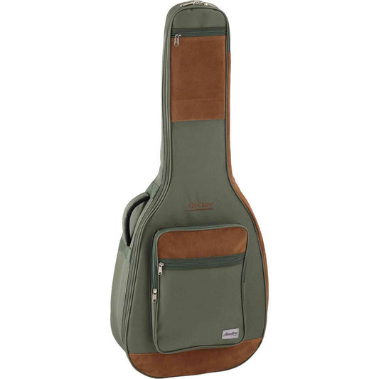 On Stage Adventure Series Acoustic Guitar Gig Bag - Green/Brown