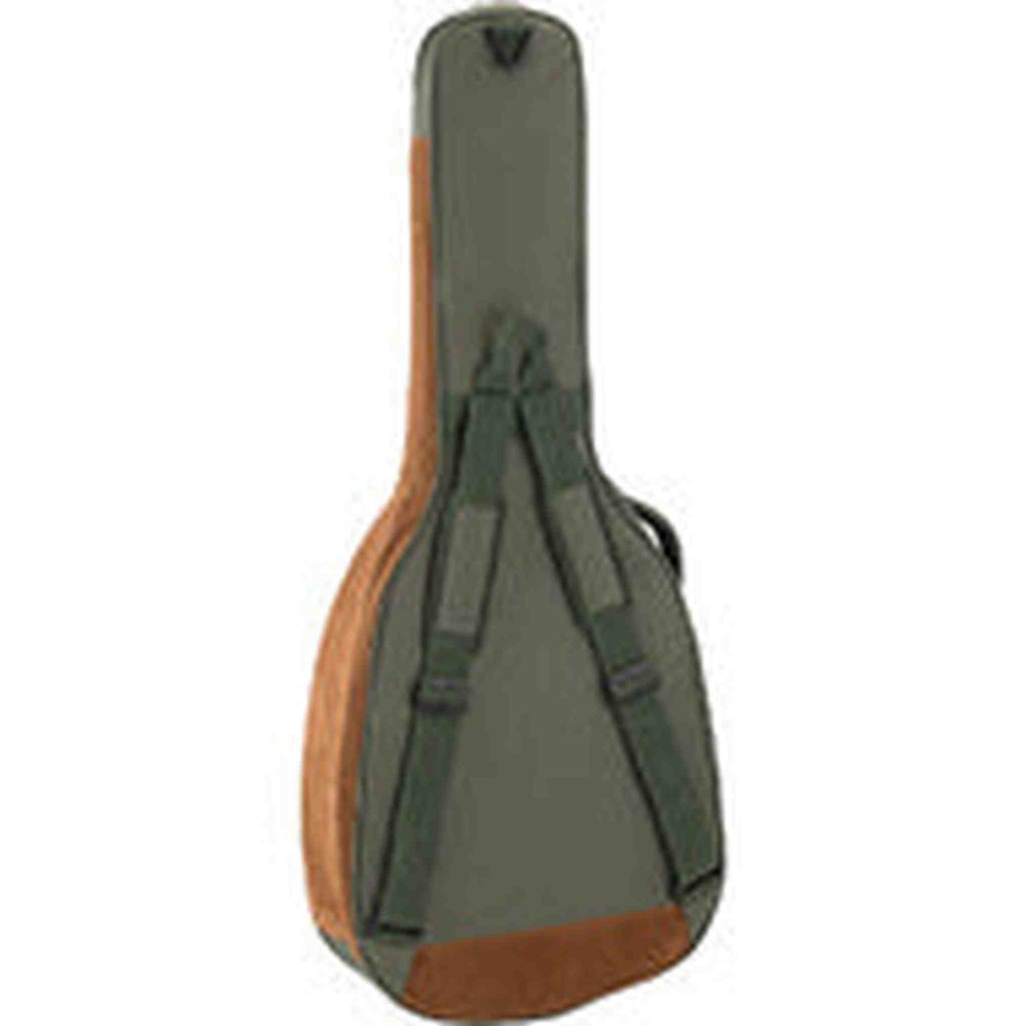 On Stage Adventure Series Acoustic Guitar Gig Bag - Green/Brown