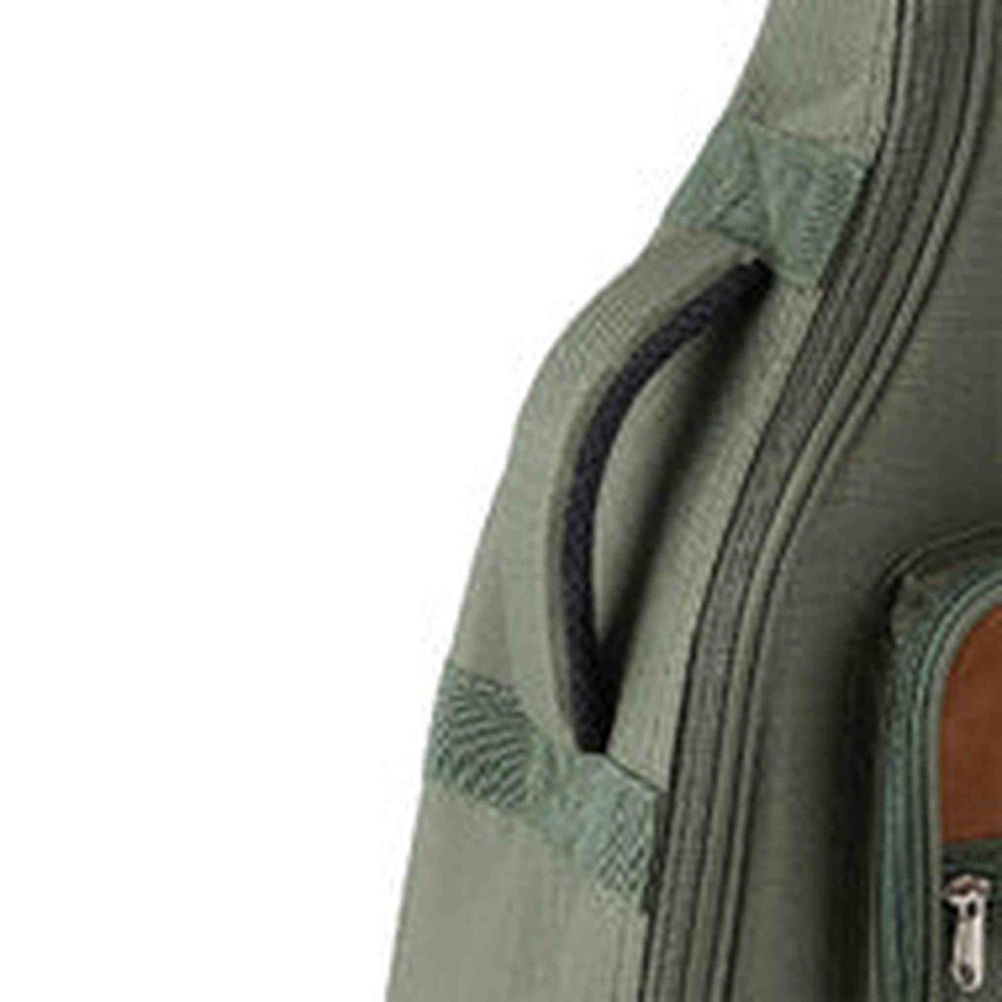 On Stage Adventure Series Acoustic Guitar Gig Bag - Green/Brown