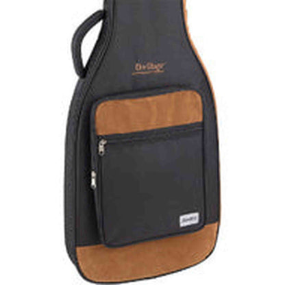 On Stage Adventure Series Electric Bass Guitar Gig Bag - Black/Brown