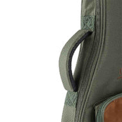 On Stage Adventure Series Electric Bass Guitar Gig Bag in Green/Brown